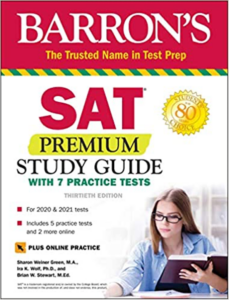SAT Prep 2021-2022 with Practice Tests: Study Guide with Practice Exam  Questions for the Scholastic Aptitude Test (Paperback) 