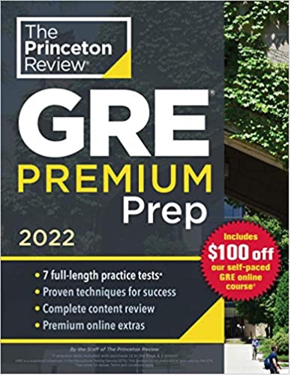 best gre review books